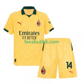 Fotballdrakt AC Milan Luca Modrić 14 Barn Tredjetrøye 2025-2026 Kortermet